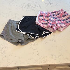 Nike Girls size M DRI-FIT Shorts Trio